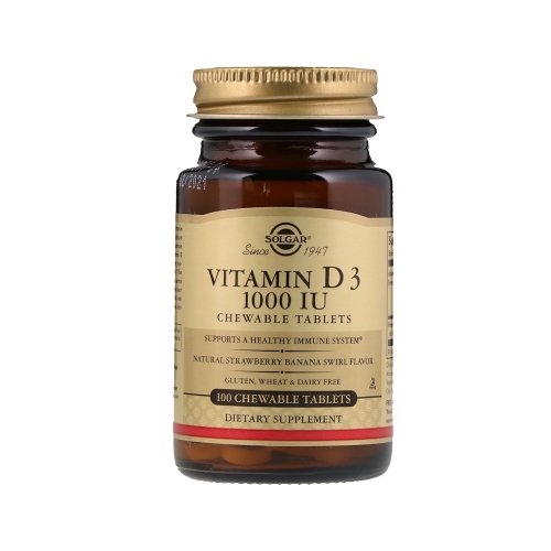 Solgar Vitamin D3 1000 IU 