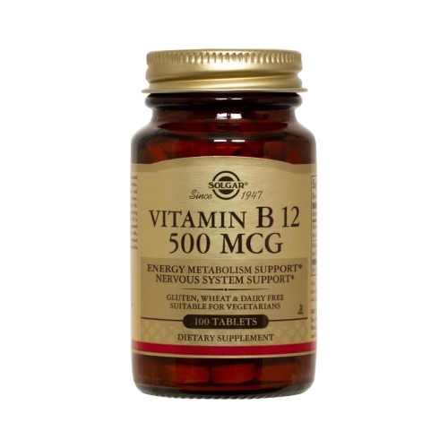 Solgar Vitamin B12 500 mcg 