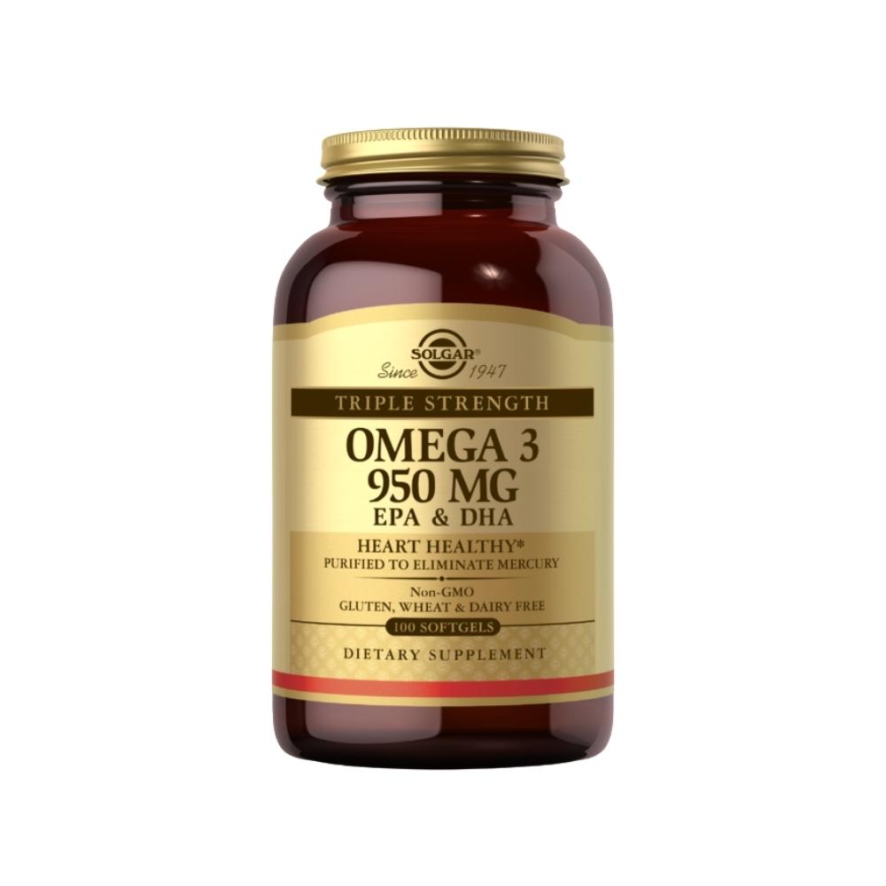 Solgar Triple Strength Omega-3 950 mg 