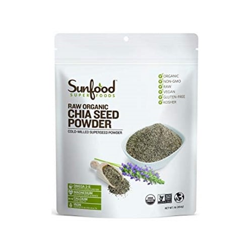 Sunfood Superfoods Chia Seed Powder 