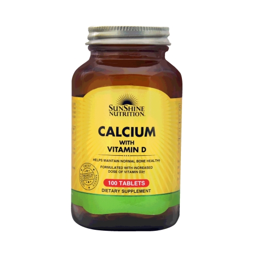 Sunshine Nutrition Calcium With Vitamin D3 