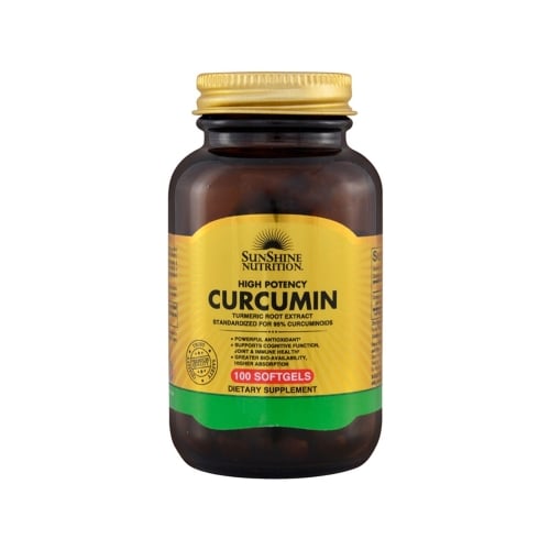 Sunshine Nutrition High Potency Curcumin 