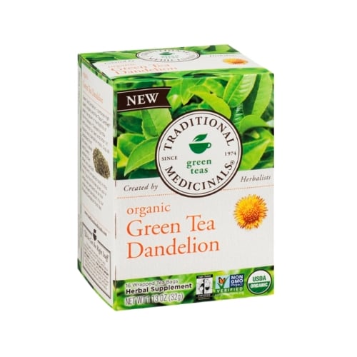 Traditional Medicinals Green Tea Dandelion 
