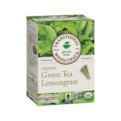 Traditional Medicinals Green Tea Lemongrass 