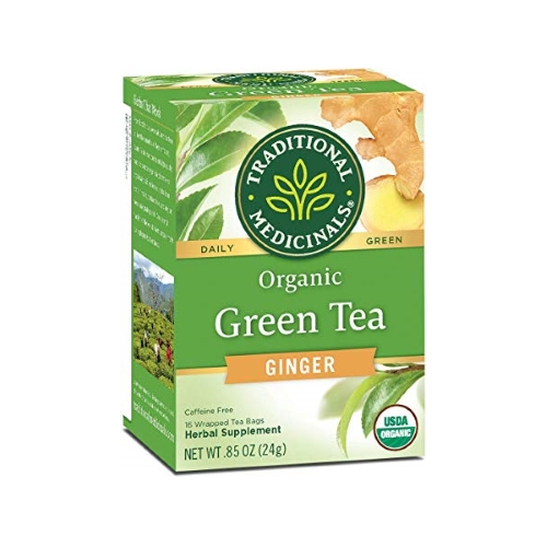 Traditional Medicinals Green Tea With Ginger 