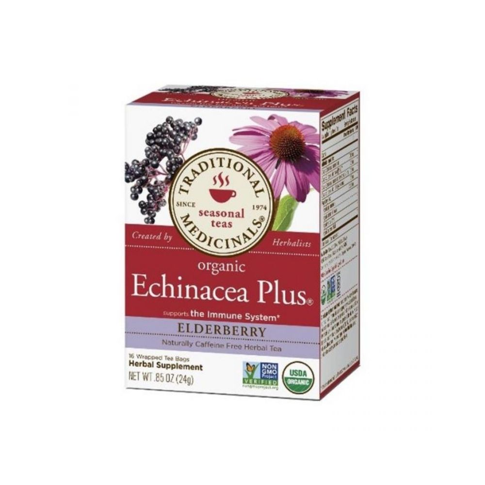 Traditional Medicinals Echinacea Plus Elderberry 