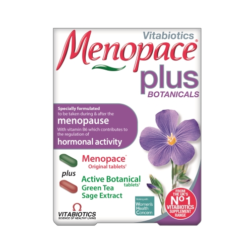 Vitabiotics Menopace Plus Dual Pack 