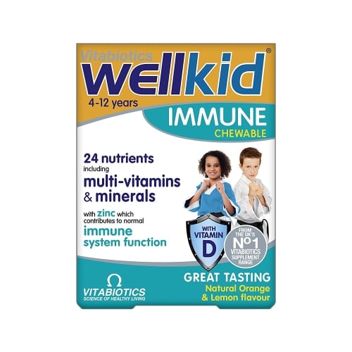 Vitabiotics Wellkid Immune Chewable 