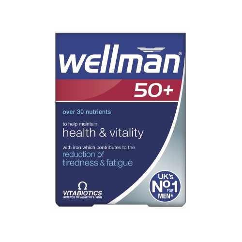 Vitabiotics Wellman 50+ 
