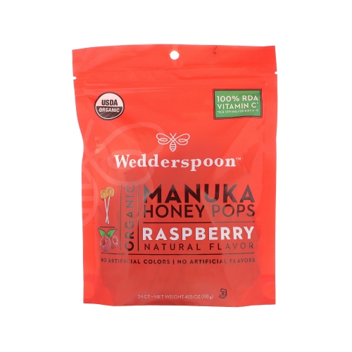 Wedderspoon Organic Manuka Honey Pops Kids 