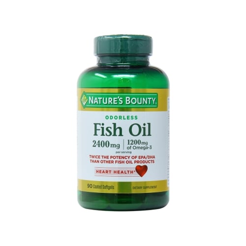 Nature's Bounty Double Strength Fish Oil 2400 mg 