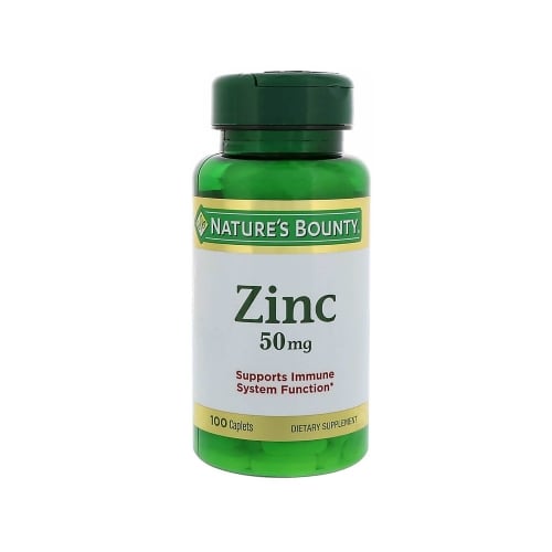 Nature's Bounty Zinc Chelated 50 Mg 