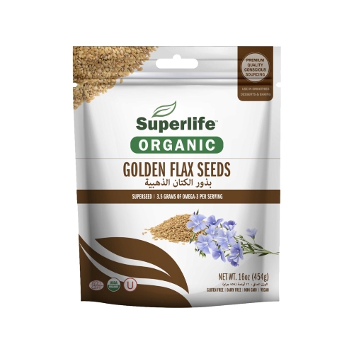 Superlife Golden Flax Seeds 