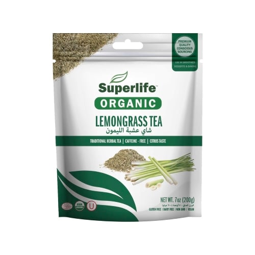 Superlife Organic Lemongrass Tea 