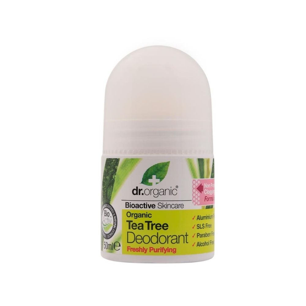 Dr Organic Tea Tree Deodorant Roll-On 