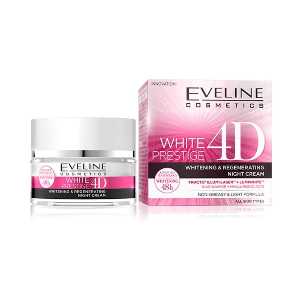 Eveline White Prestige 4D Intensive White Night Cream 