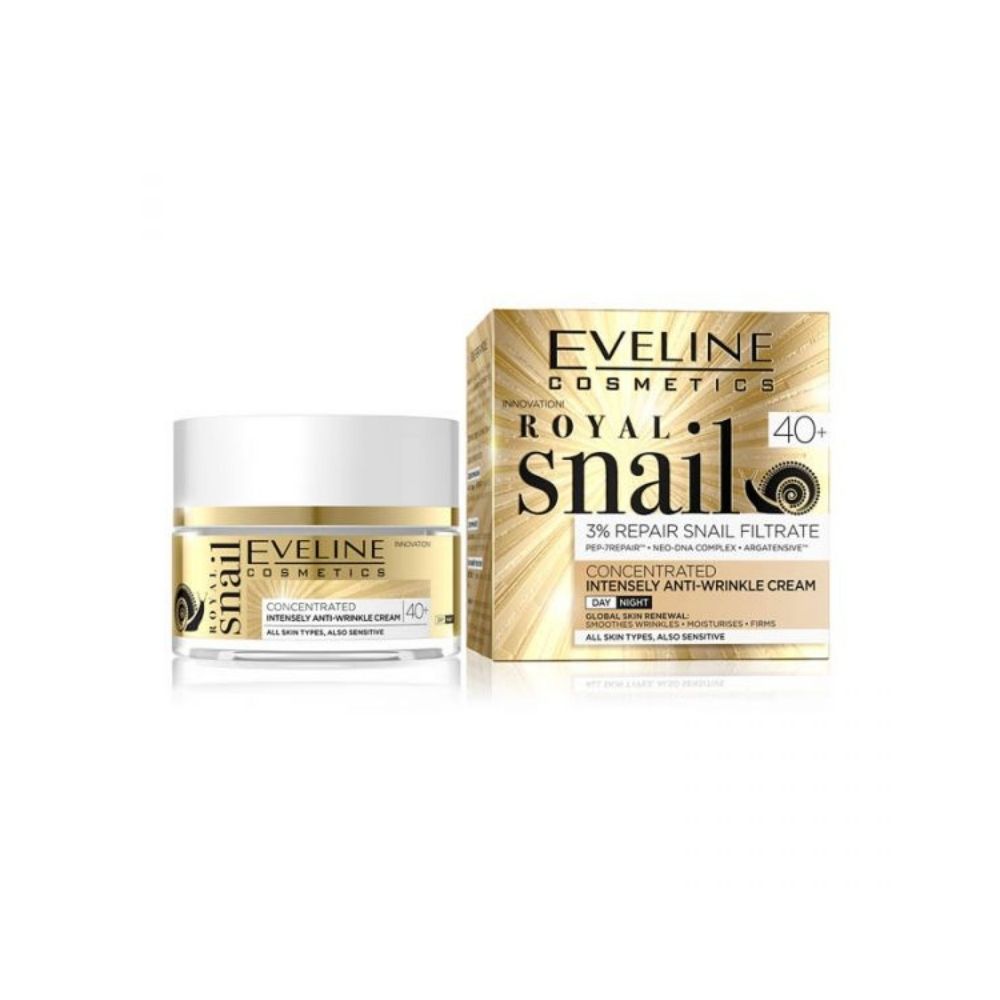 Eveline Royal Snail Anti-Wrinkle Day & Night Cream 40+ 