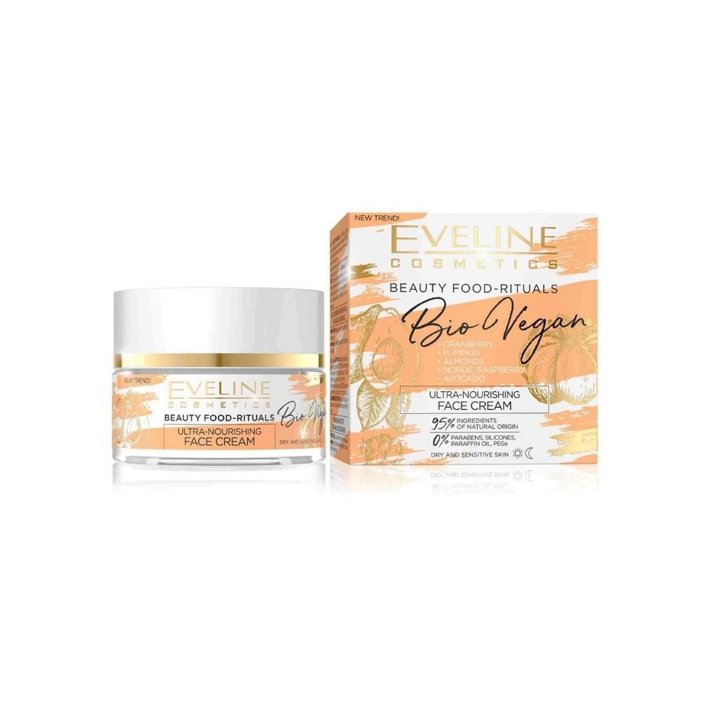 Eveline Beauty Food Bio Vegan Ultra-Nourishing Face Cream 