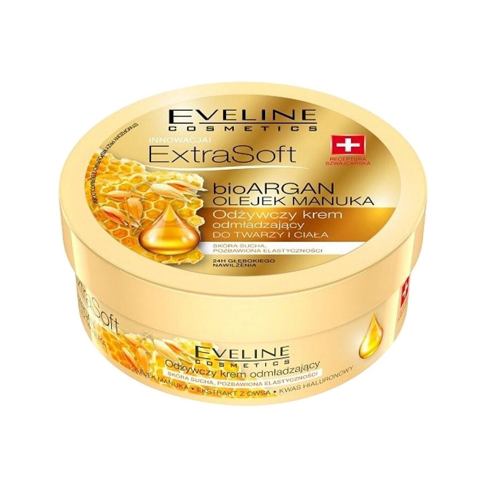 Eveline Soft Bioargan Manuka Oil Face & Body Cream 