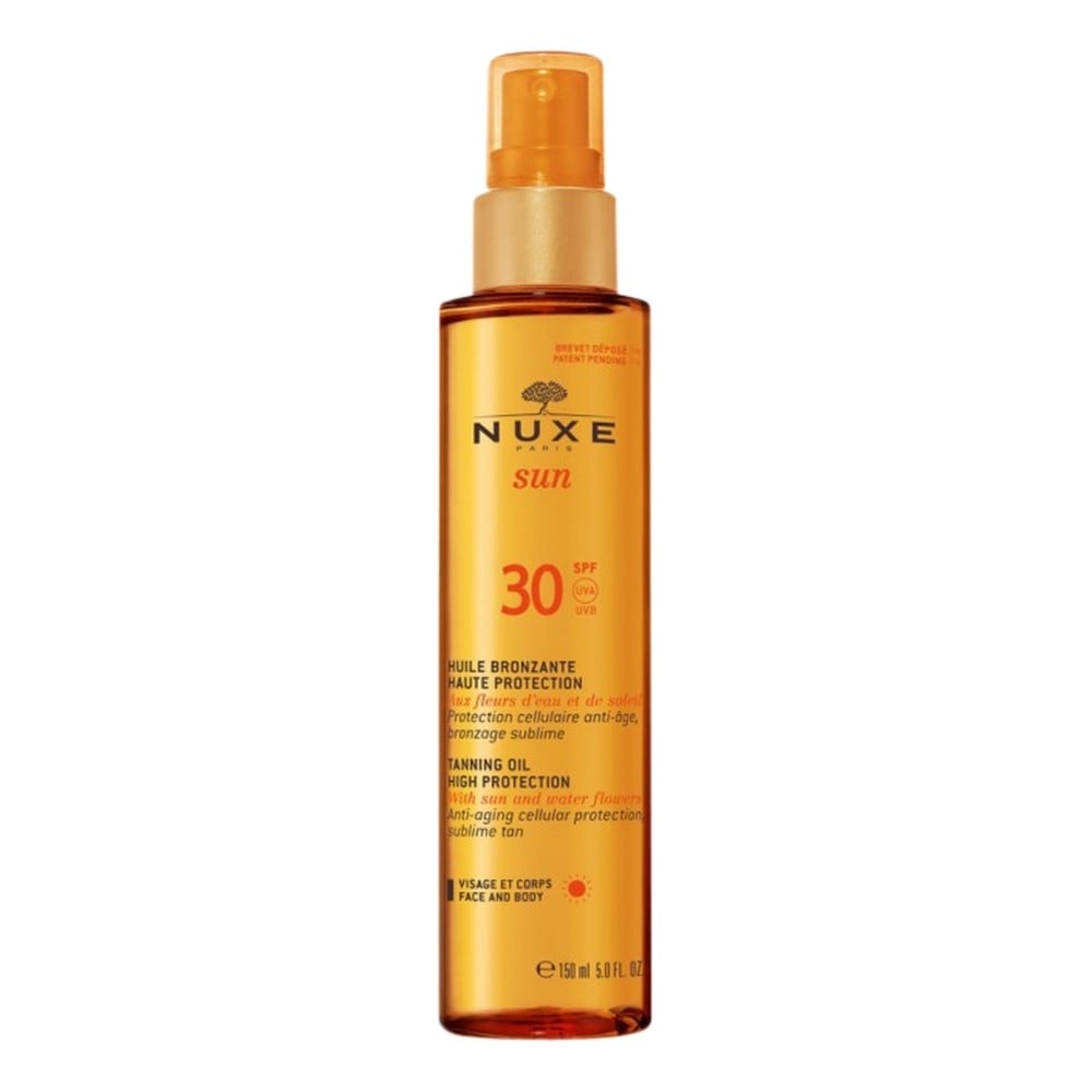 Nuxe Sun Tanning Oil High Protection SPF 30 