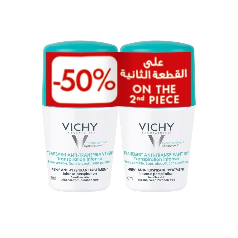 Vichy Intensive 48 hour Roll-On Deodorant BUY 1 GET 1 50% OFF 