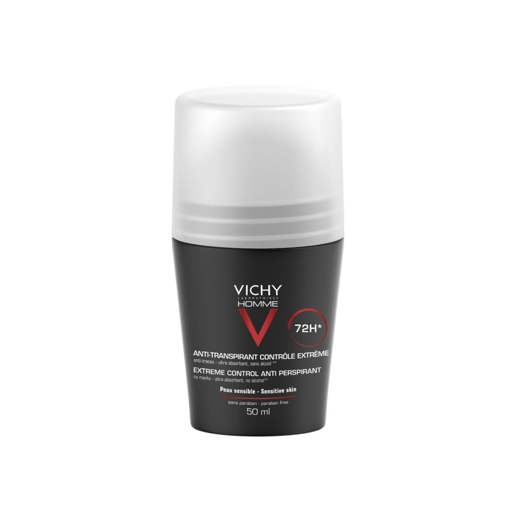 Vichy Homme Deodorant Anti Perspirant Soothing Effect for Men 