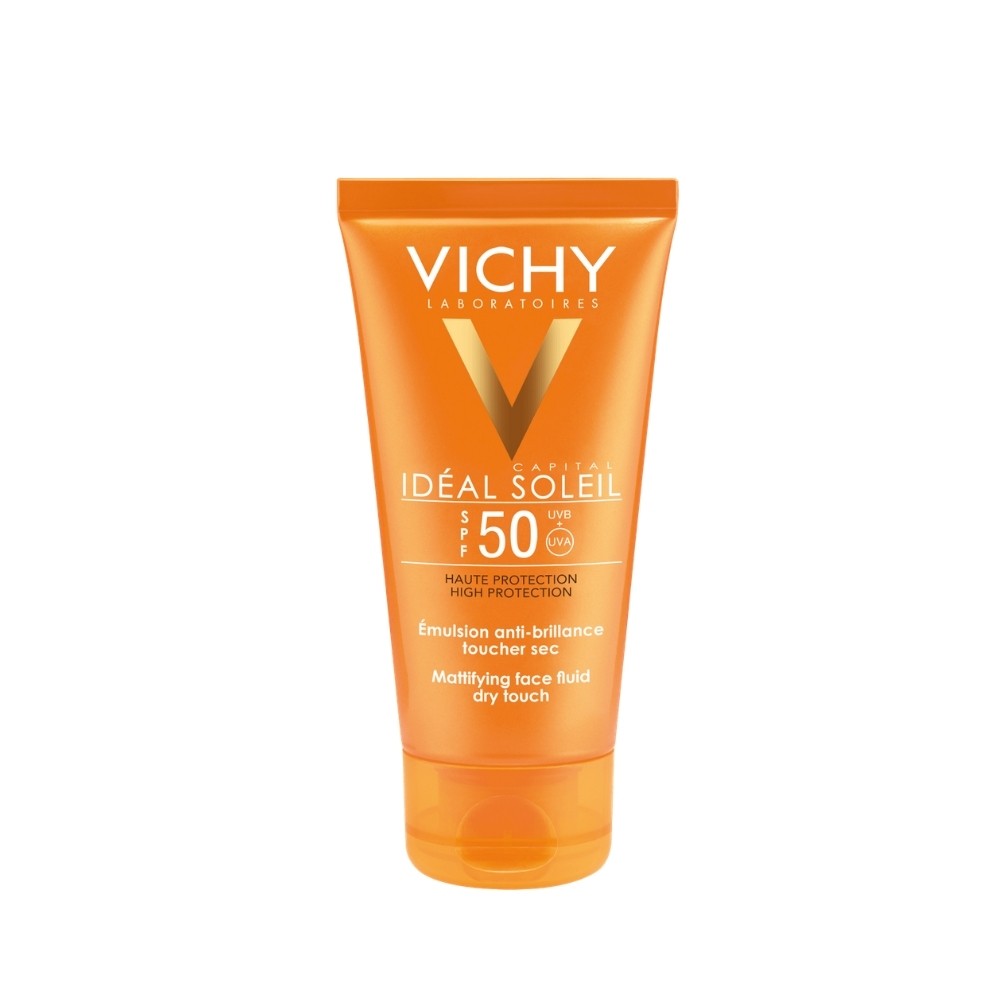 Vichy Ideal Soleil Mattifying Dry Touch Face Fluid SPF50+  