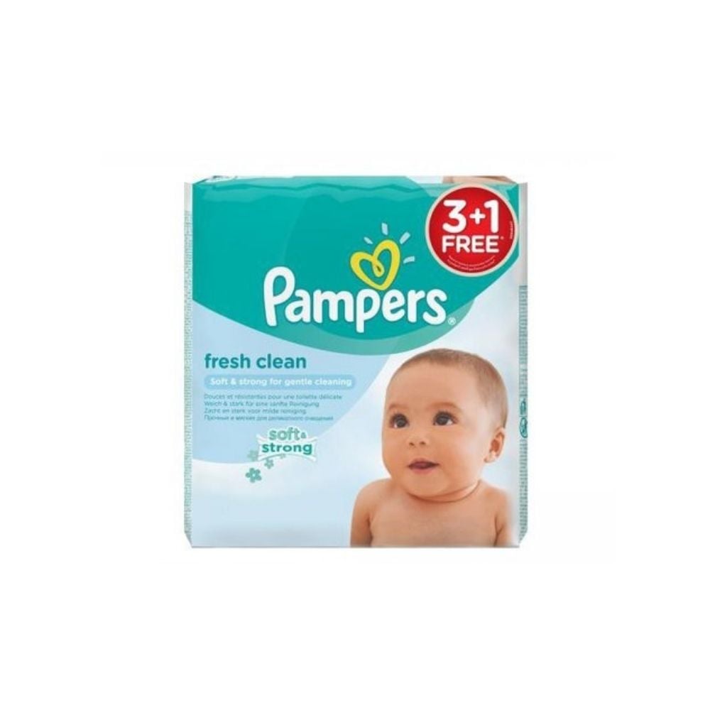 Pampers Fresh Clean Baby Wipes 3+1 Offer 