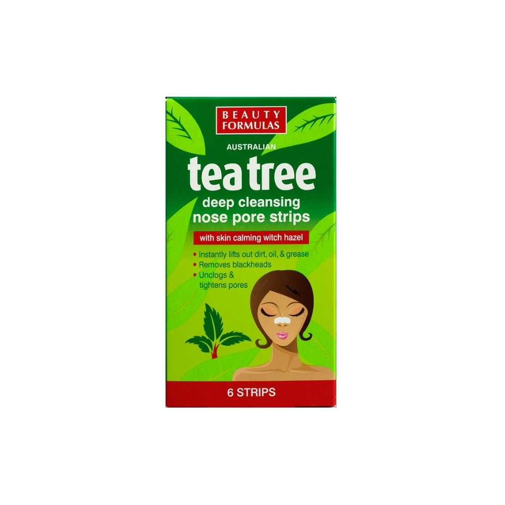 Beauty Formulas Tea Tree Nose Strips 