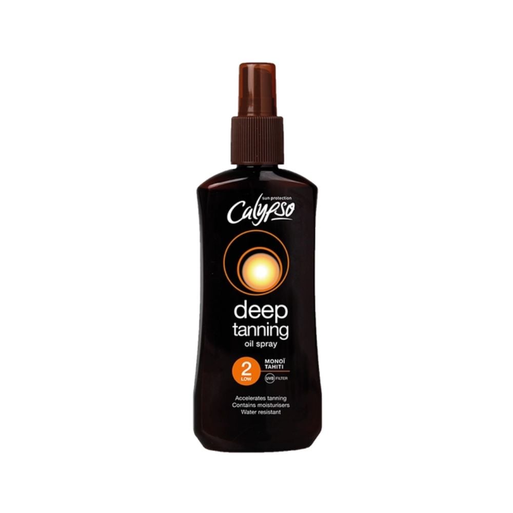 Calypso Deep Tanning Oil Spray SPF 2 