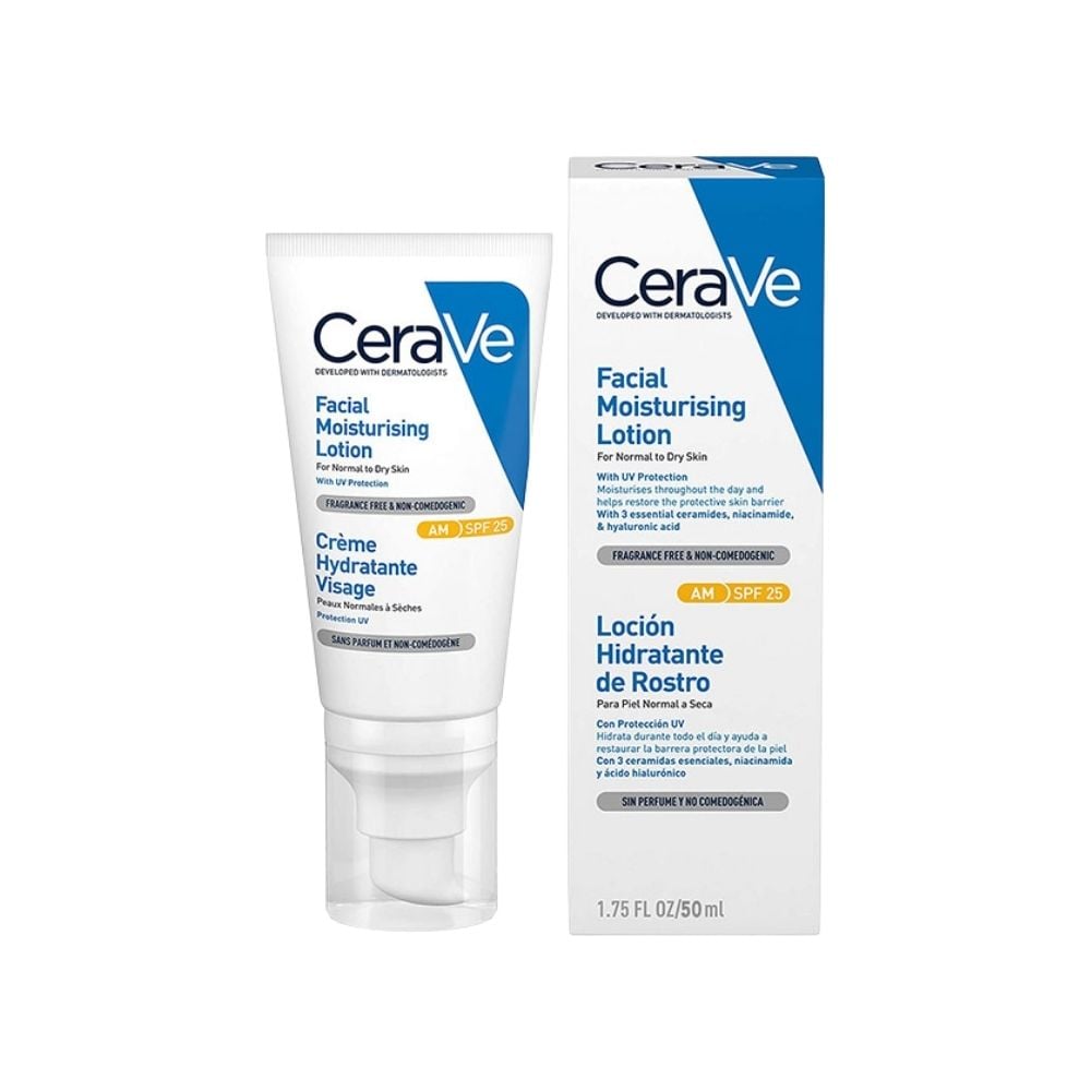 CeraVe AM Facial Moisturizing Lotion with SPF 25 