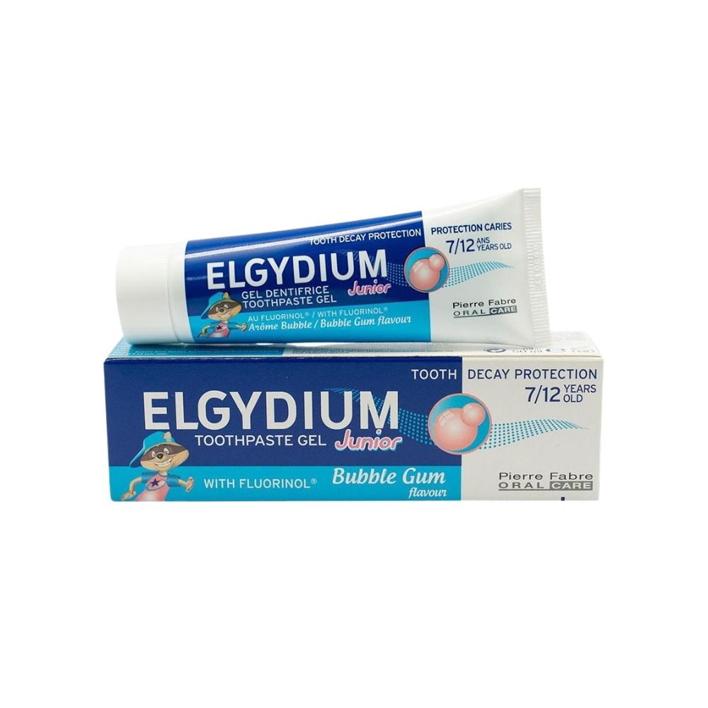 Elgydium Junior Tooth Decay Protection Bubble Gum Toothpaste 
