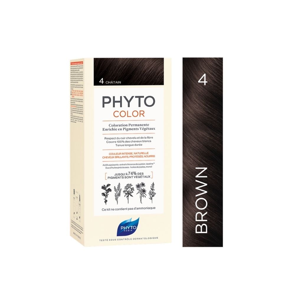 Phyto Color Permanent - 4 Brown 