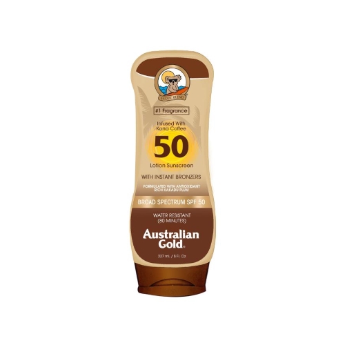Australian Gold Lotion with Bronzer SPF 50 