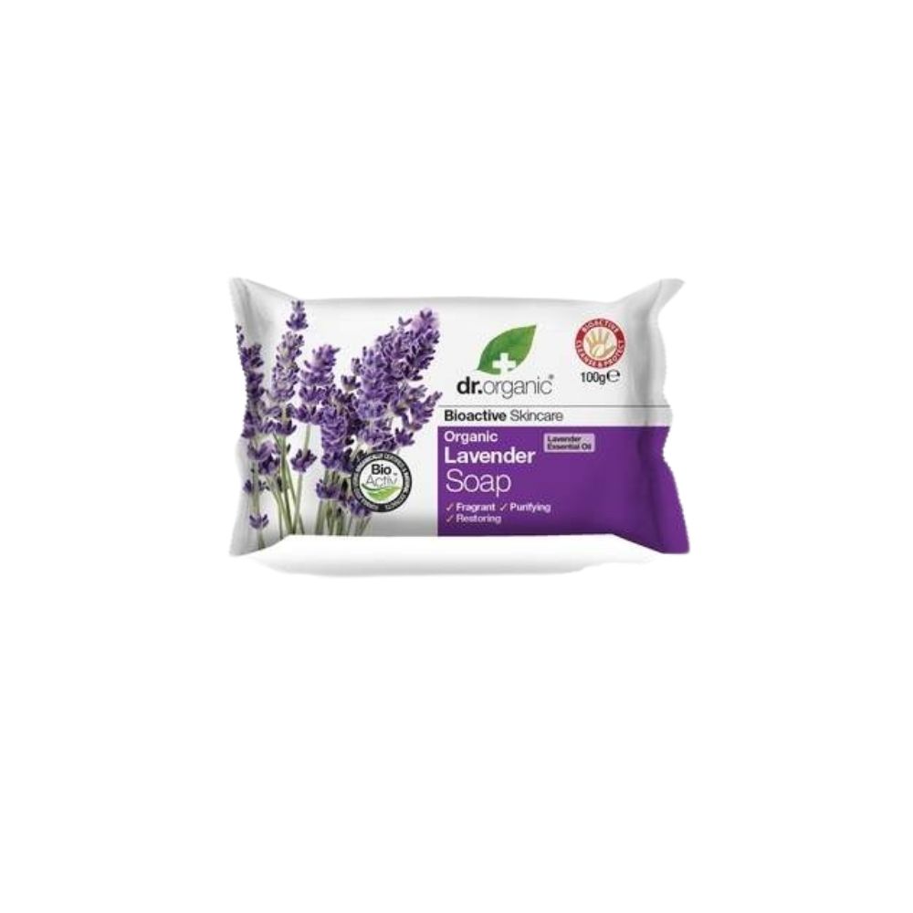 Dr Organic Lavender Soap 