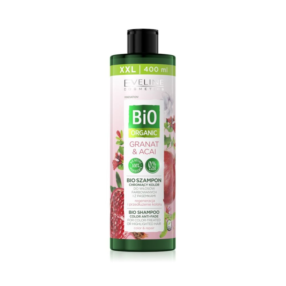 Eveline Bio Organic Shampoo Color Anti-Fade Granat & Acai 