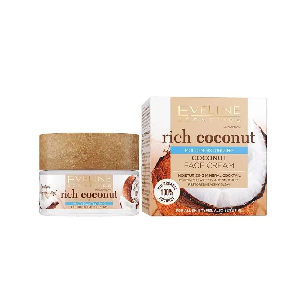 Eveline Rich Coconut Multi-Moisturizing Coconut Face Cream 