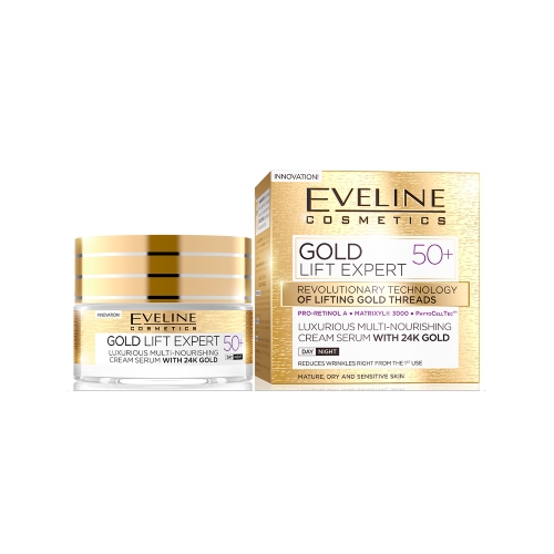 Eveline Gold Lift Expert Day And Night Cream 50+ 