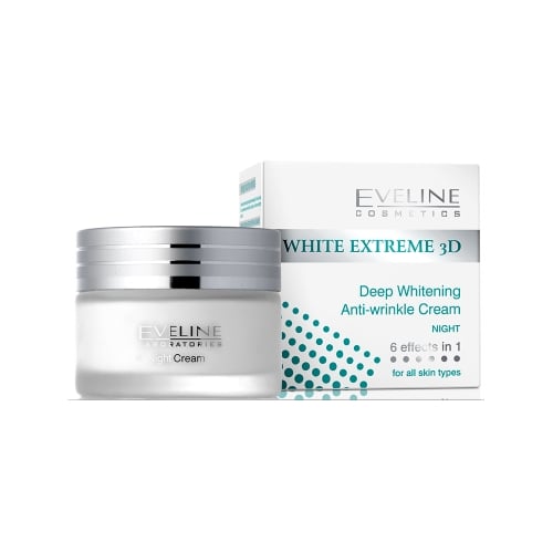 Eveline White Extreme 3D Deep Whitening Night Cream 