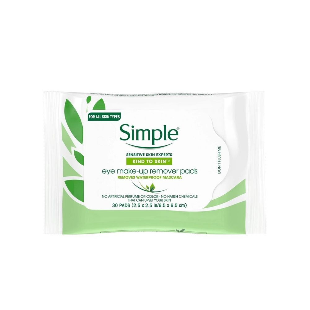 Simple Eye Make-Up Remover Pads 