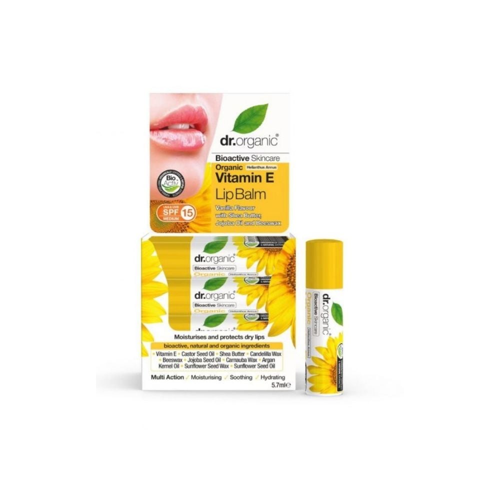 Dr Organic Vitamin E Lip Balm 