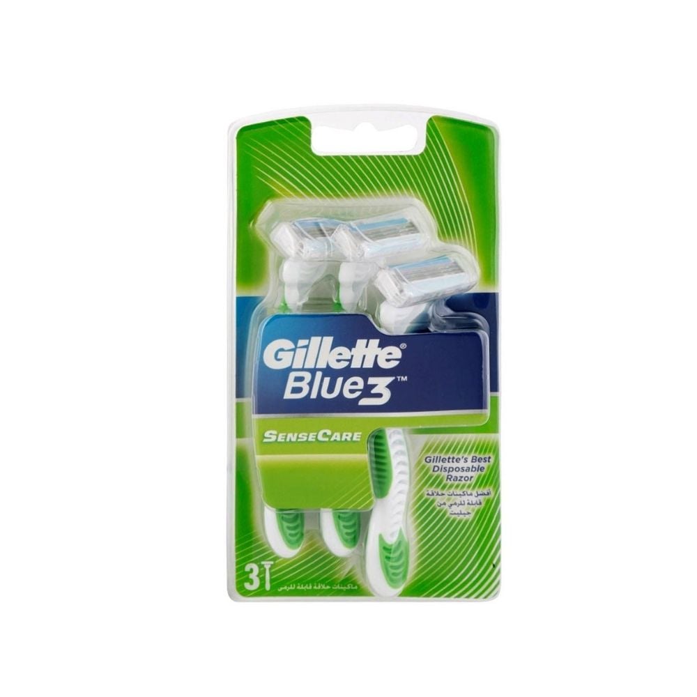 Gillette Blue 3 Sensitive Disposable Razors 