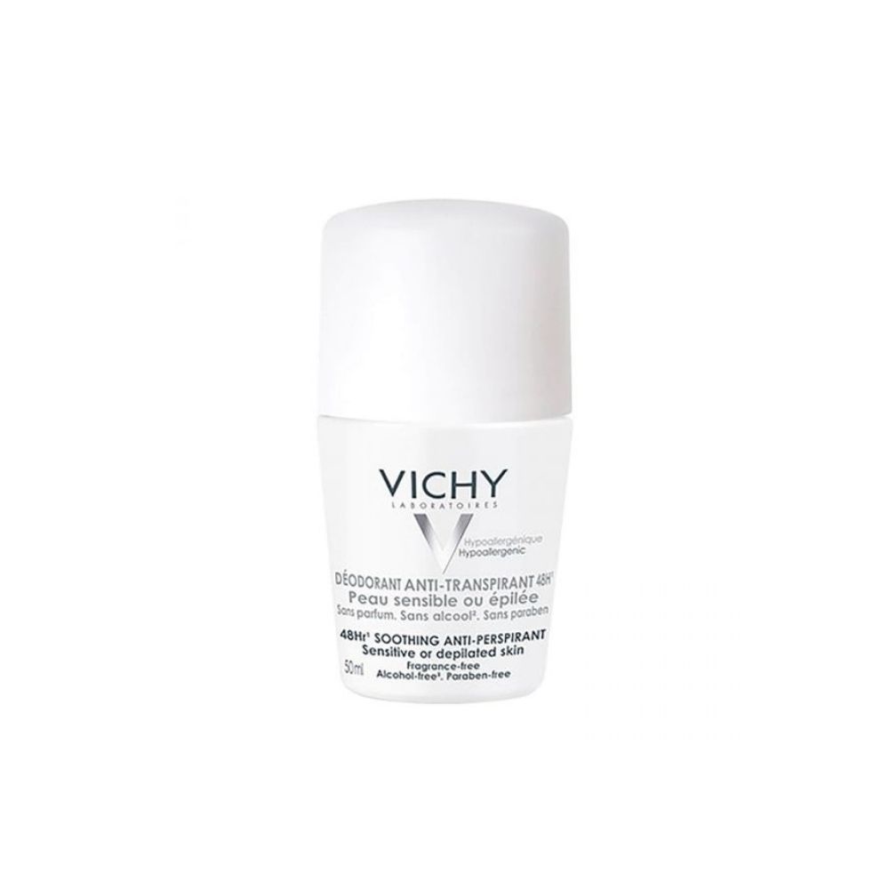 Vichy Deo Roll-On Sensitive - White 