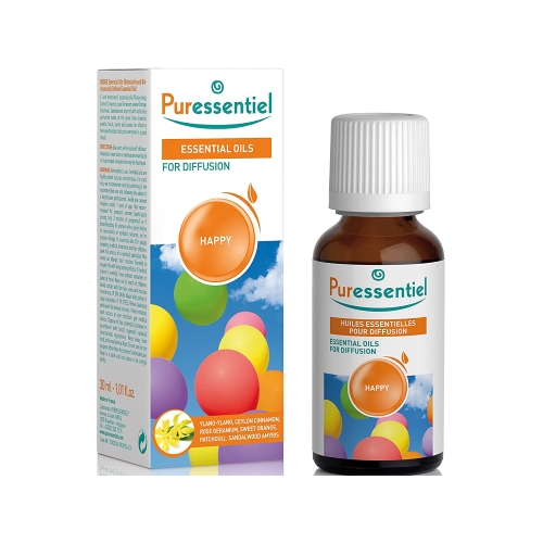 Puressentiel Essential Oils For Diffusion Happy Blend 