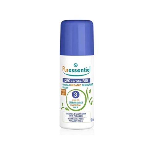Puressentiel Certified Organic Roller Deodorant 