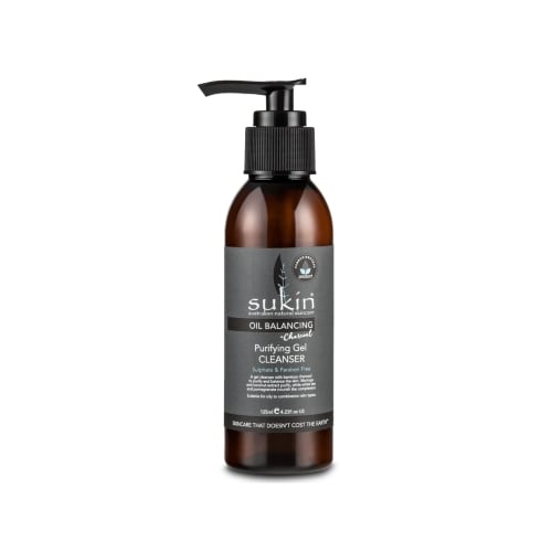 Sukin Oil Balancing Charcoal Purifying Gel Cleanser 
